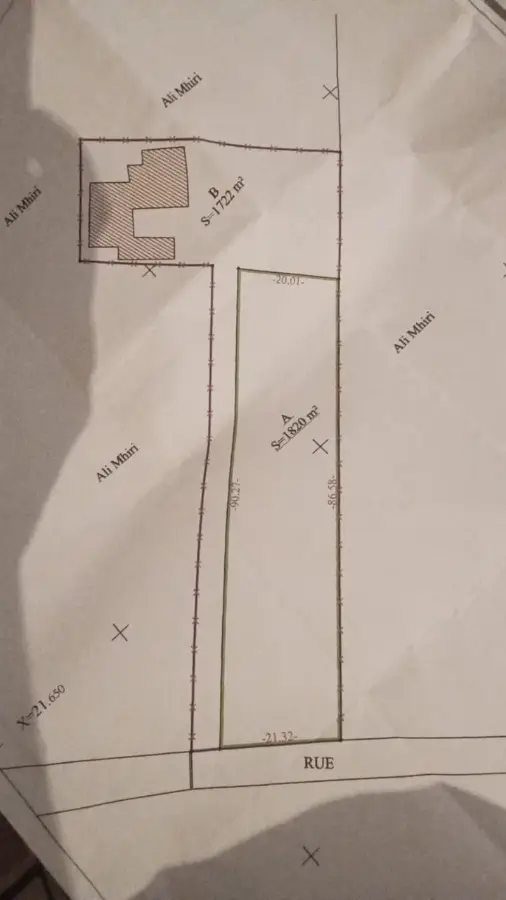 Terrain à vendre à Ben-Arous - Terrain w villa non Fini 316m² - Photo 3