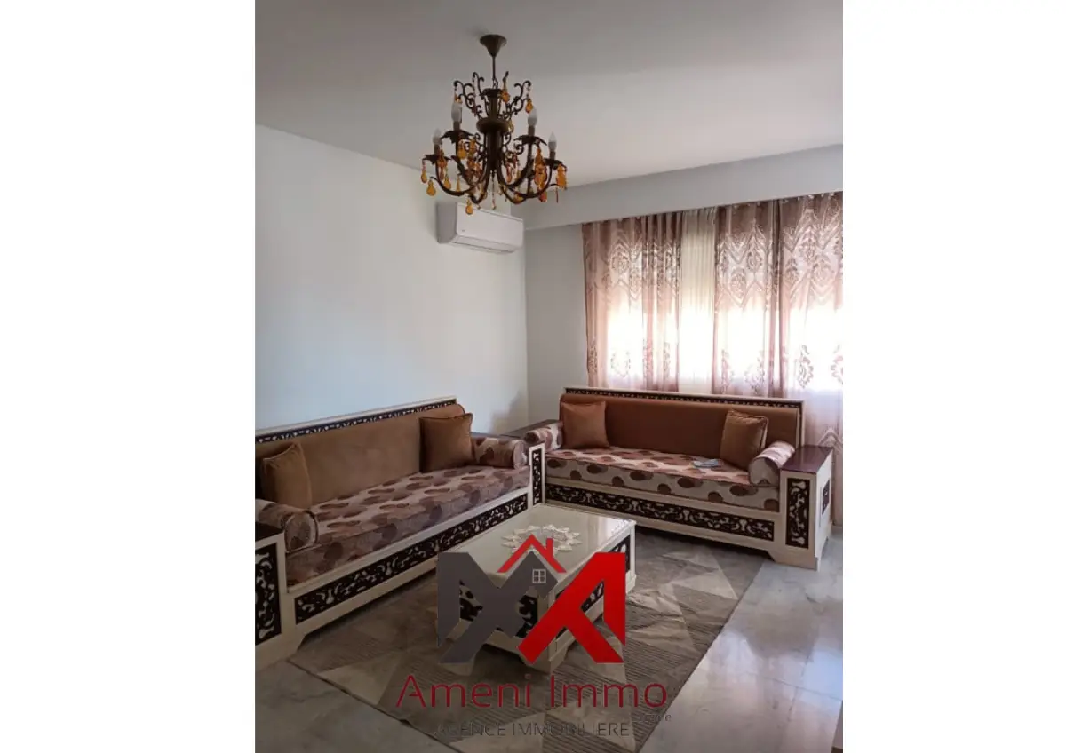 Location Meublée. A El Mourouj 6. Appartement s+1 haut standing. - Photo 1