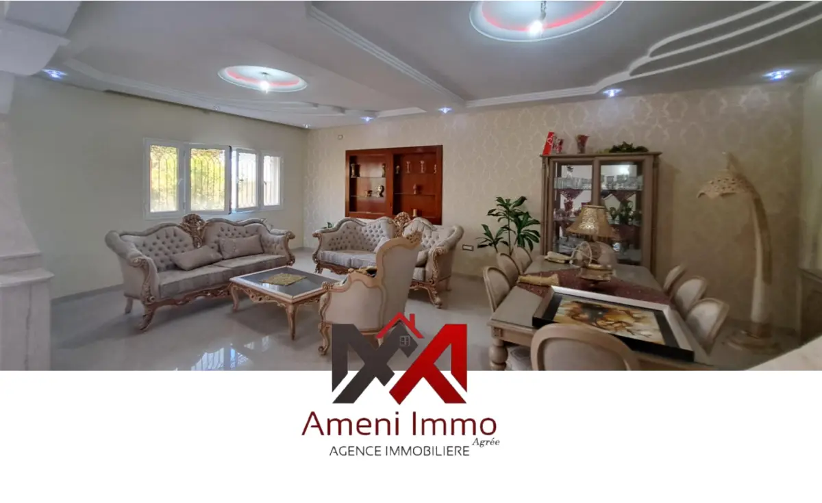 A vendre luxueuse villa S+4 à Borj Cedria - cité Erriah. - Photo 4