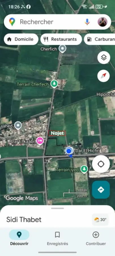 Terrain constructible et agricole sur la route principale  - Photo 1