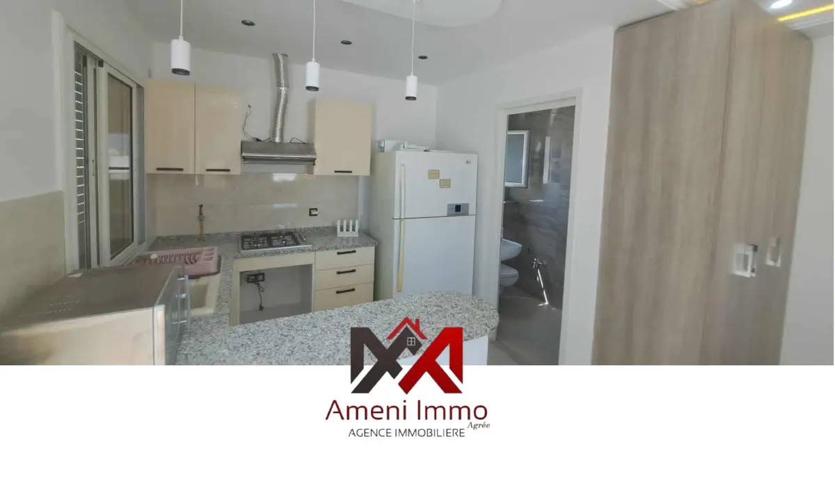 Location Meublé S0 à El Mourouj 6 👉tt neuf jamais habité 👉 tt prés #Go_Gym. - Photo 4