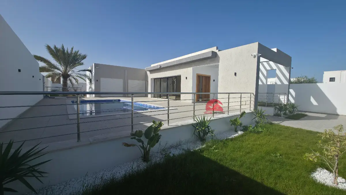 Vente d'une villa neuve avec piscine à Djerba Midoun ZA  V 750 - Photo 2