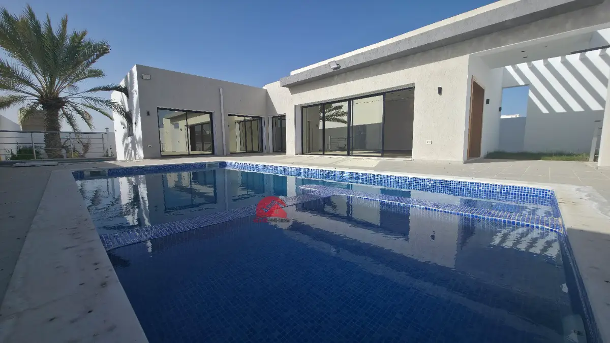 Vente d'une villa neuve avec piscine à Djerba Midoun ZA  V 750 - Photo 1
