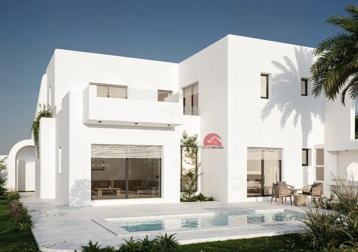 Projet clé en main de villa avec étage à Houmt souk Djerba ZU  P 743 - Photo 6
