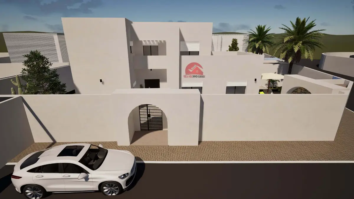 Projet de villa avec piscine à Houmt Souk Djerba ZU  P 741 - Photo 3