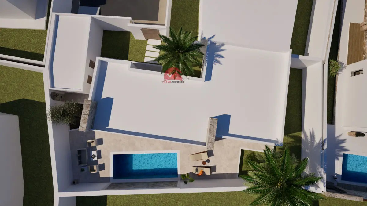 Projet de villa clé en main à Houmt souk Djerba ZU  P735 - Photo 3