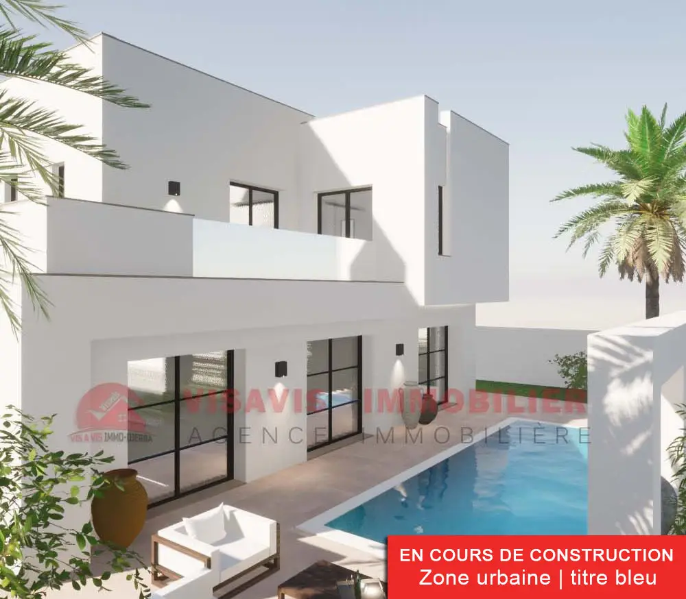 Construire une villa avec piscine à Djerba en Tunisie ZU  P 695 - Photo 1