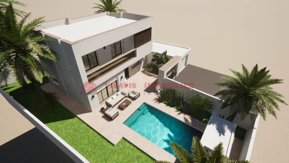 Construction villa en zone Urbaine Djerba ZU  P 694 - Photo 3