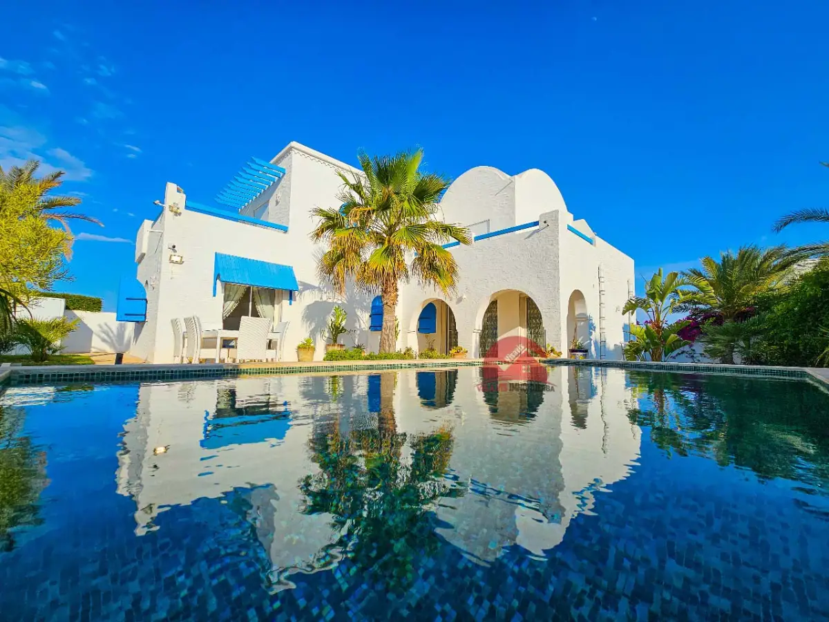 Location annuelle villa avec piscine à Houmt Souk Djerba  L 768 - Photo 1