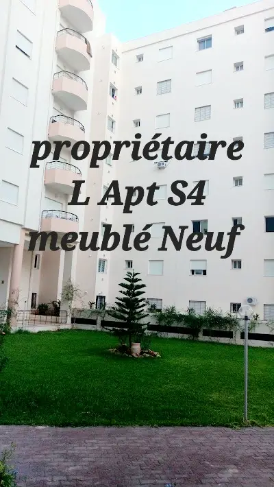 APT S4 meublé Neuf Cité Palmeraies l'aouina à l'année  - Photo 12