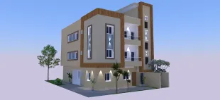 Opportunité Rare Ariana Essoughra. Bâtiment: Villa et 5 app à Ariana